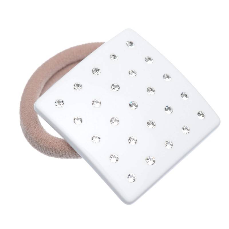 HAIR ELASTICS DECORATED WITH SWAROVSKI CRYSTALS