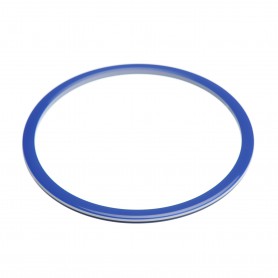 Medium size round shape Bracelet in Blue and white