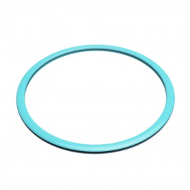 Medium size round shape Bracelet in Turquoise and black