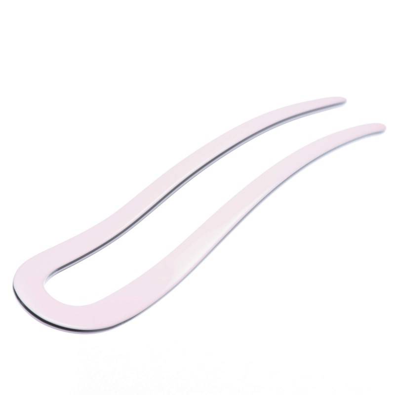 pink hair stick