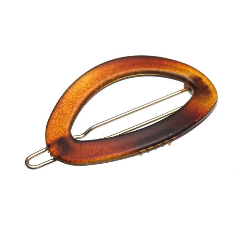 oval tiny hair clip and barrette