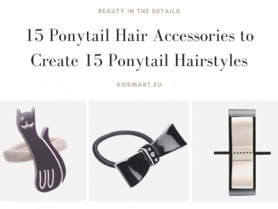 15 Ponytail Hair Accessories to Create 15 Ponytail Hairstyles