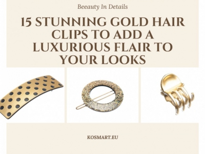15 Stunning Gold Hair Clips to Add A Luxurious Flair to Your Looks